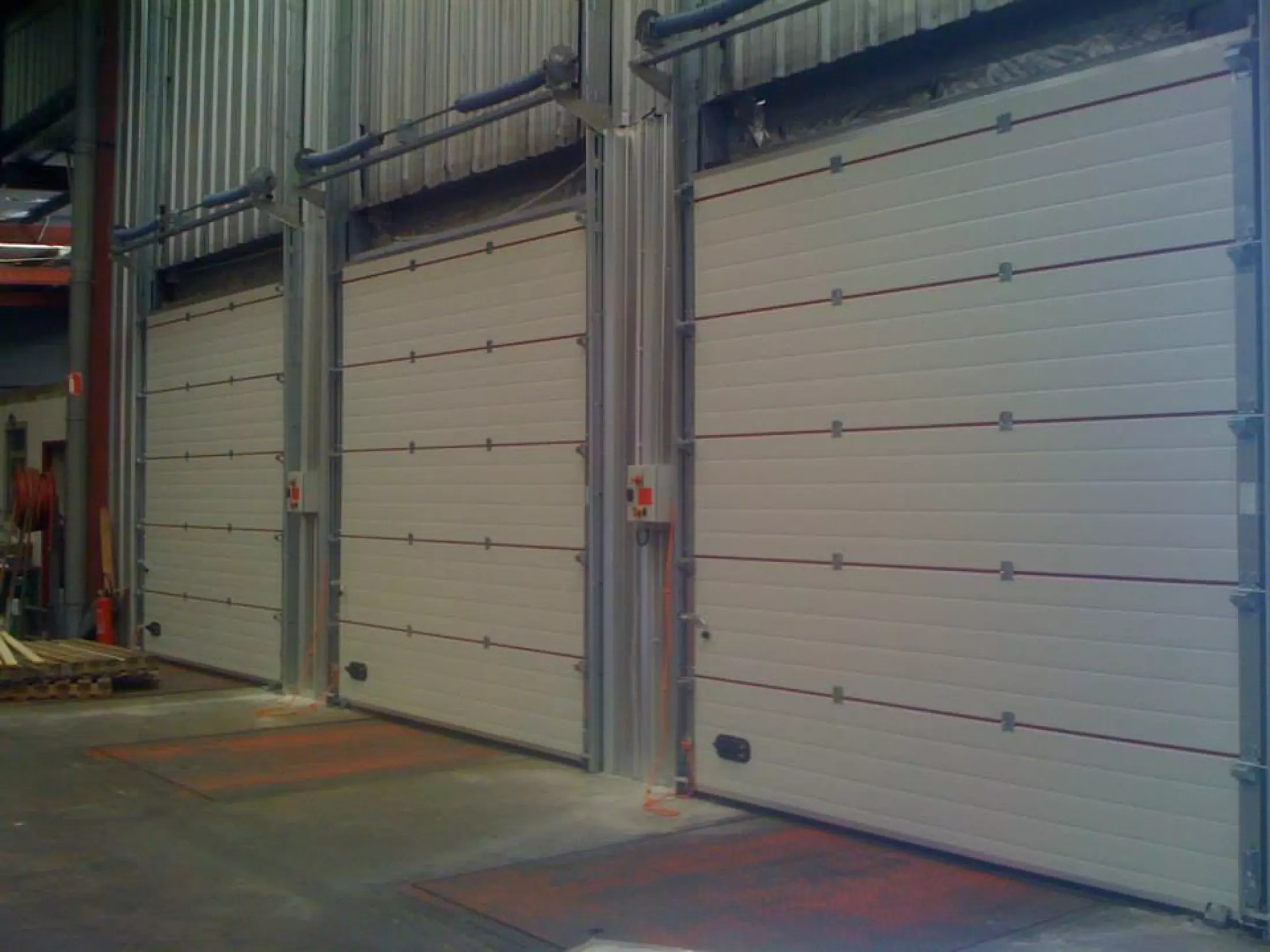 Réparation de portes sectionnelles