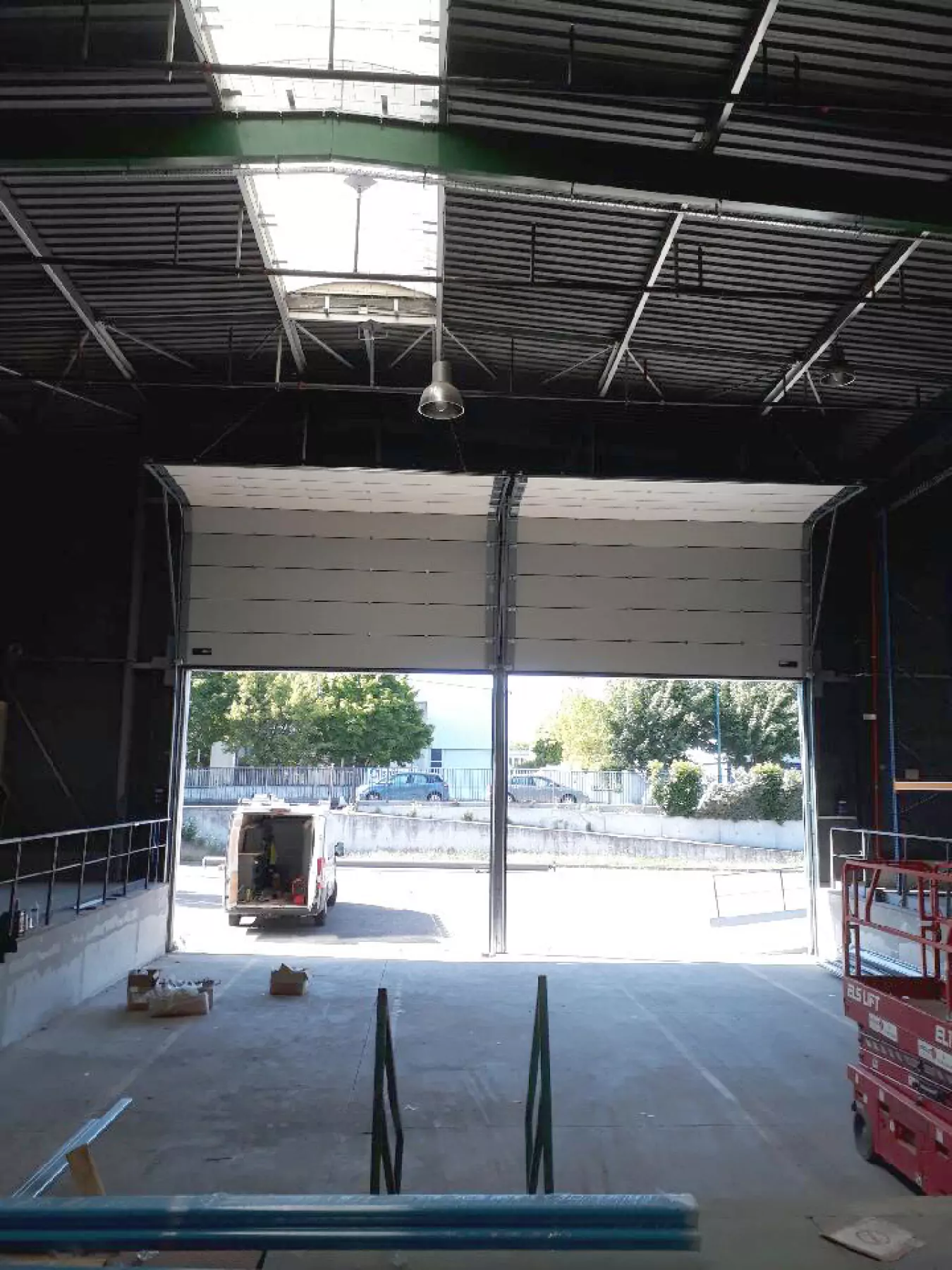 Dépannage et réparation de porte sectionelle