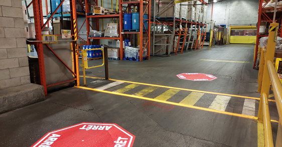 signaletique-au-sol-industrie-projecteur-led